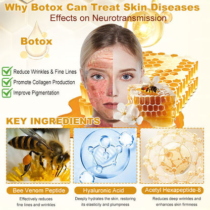 "Hecho y enviado desde Estados Unidos | 🐝 Tienda oficial ✨ Crema reparadora para la piel con veneno de abeja Purelora® 🔥 ÚLTIMO DÍA 80% DE DESCUENTO 💎"