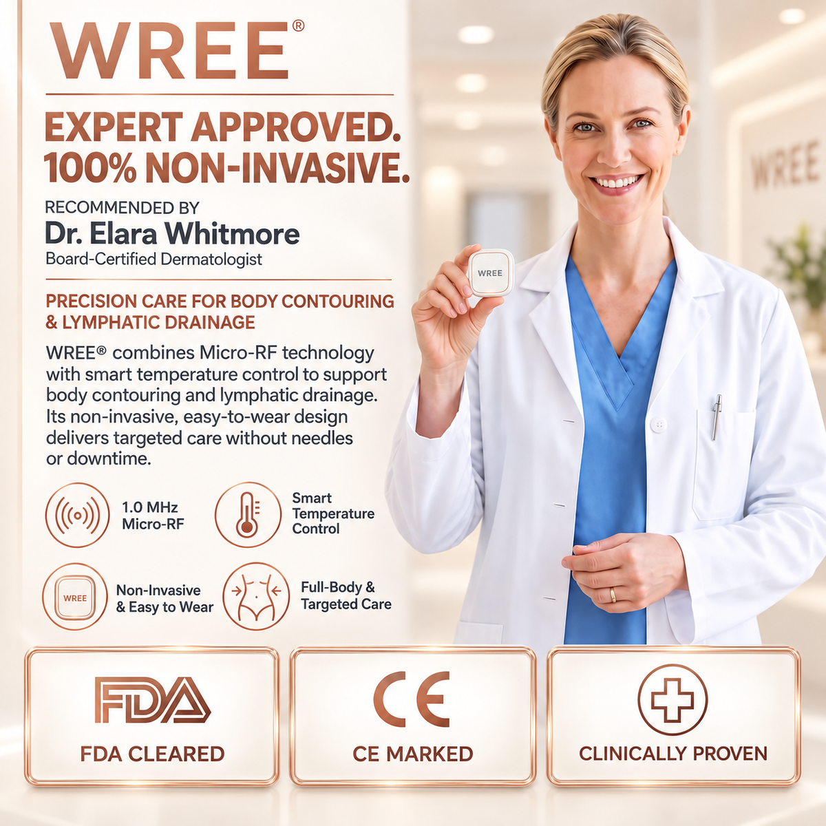 WREE® ✨Micro-RF Body Contouring & Lymphatic Drainage Device🪴