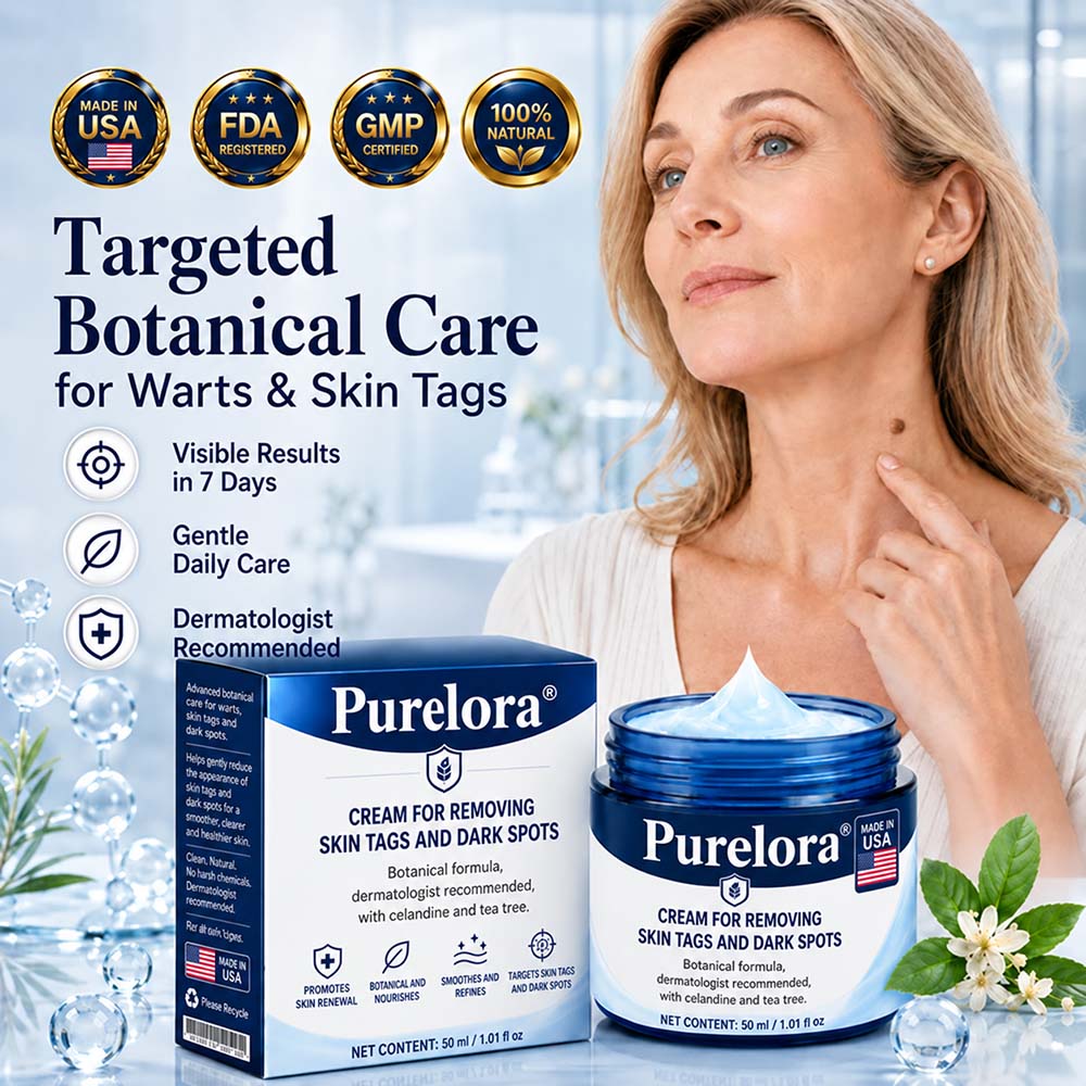 👩‍⚕️Purelora®7-𝐃𝐚𝐲 𝐒𝐤𝐢𝐧 𝐓𝐚𝐠 & 𝐒𝐩𝐨𝐭 𝐄𝐫𝐚𝐬𝐞𝐫 𝐂𝐫𝐞𝐚𝐦(Zero Pain, Zero 𝐒𝐜𝐚𝐫𝐬 Formula)💪