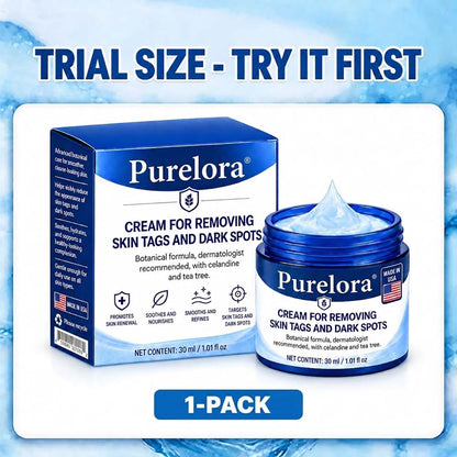 👩‍⚕️Purelora®7-𝐃𝐚𝐲 𝐒𝐤𝐢𝐧 𝐓𝐚𝐠 & 𝐒𝐩𝐨𝐭 𝐄𝐫𝐚𝐬𝐞𝐫 𝐂𝐫𝐞𝐚𝐦(Zero Pain, Zero 𝐒𝐜𝐚𝐫𝐬 Formula)💪