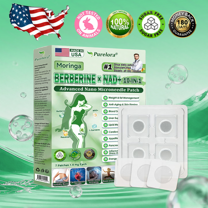 👩‍⚕️[Registrado en la FDA y certificado GMP]| 𝑷𝒖𝒓𝒆𝒍𝒐𝒓𝒂® 𝙈𝒐𝒓𝒊𝒏𝒈𝗮 · 𝗕𝗲𝗿𝗯𝐞𝐫𝐢𝐧𝙚 × 𝙉𝑨𝑫+ 𝟏𝟎-𝙞𝙣-1 𝘼𝒅𝒗𝒂𝒏𝒄𝒆𝐝 𝐍𝐚𝐧𝙤 𝙈𝙞𝙘𝙧𝙤𝙣𝒆𝒆𝒅𝒍𝐞 𝐏𝐚𝐭𝐚𝐬𝐭𝐚𝐬 🇺🇸 | 𝐝𝐚𝐬𝐨𝐬 𝐝𝐚 
