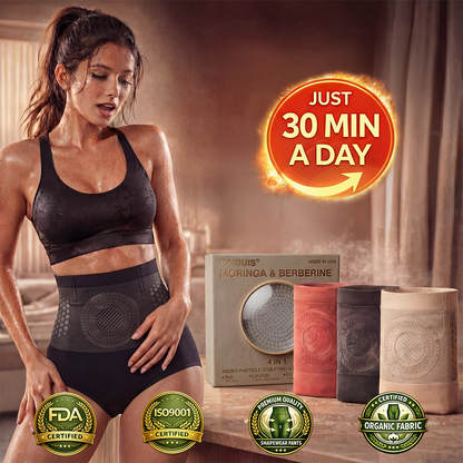 𝐏𝐚𝐢𝐝𝐮𝐢𝐬® 👩‍⚕️𝐌𝐨𝐫𝐢𝐧𝐠𝐚 & 𝐁𝐞𝐫𝐛𝐞𝐫𝐢𝐧𝐞 4‑In‑1 Micro‑Particle Sculpting & Fat‑Burn Shorts