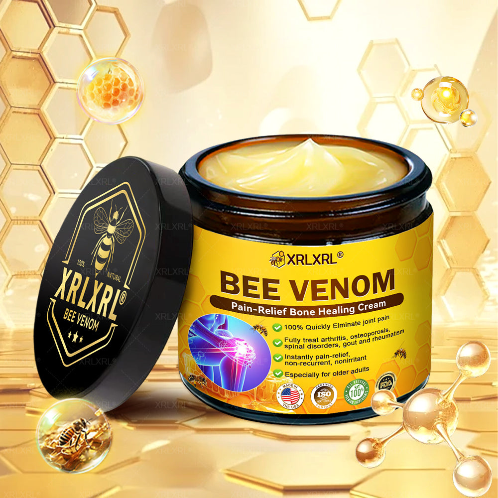 Purelora®💞💞 Bee Venom Pain-Relief Bone Healing Cream  (Specially for older adults)