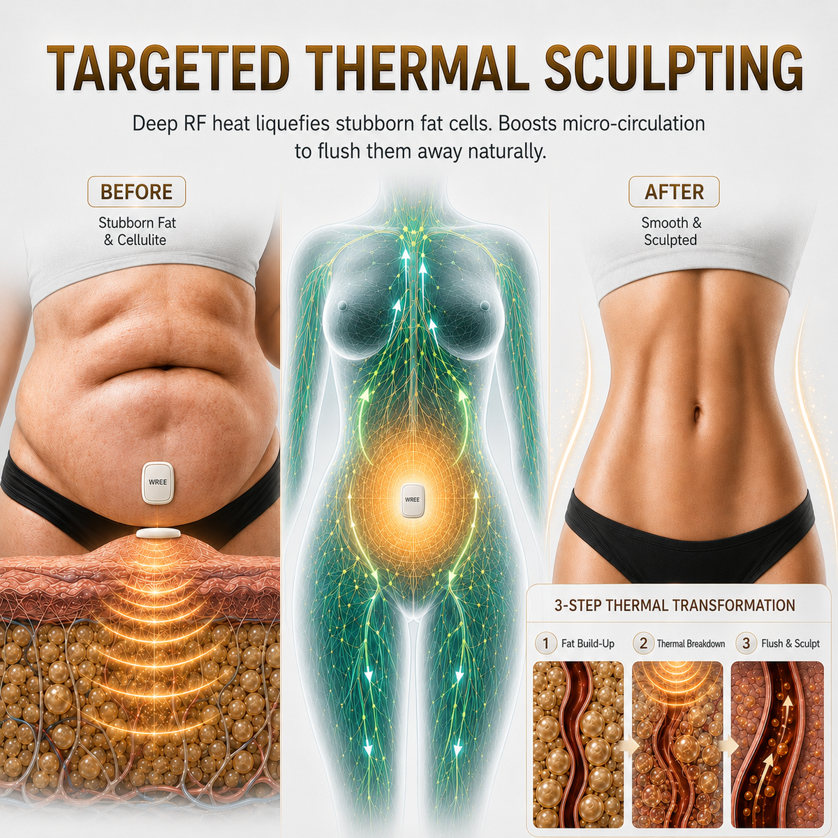 WREE® ✨Micro-RF Body Contouring & Lymphatic Drainage Device🪴