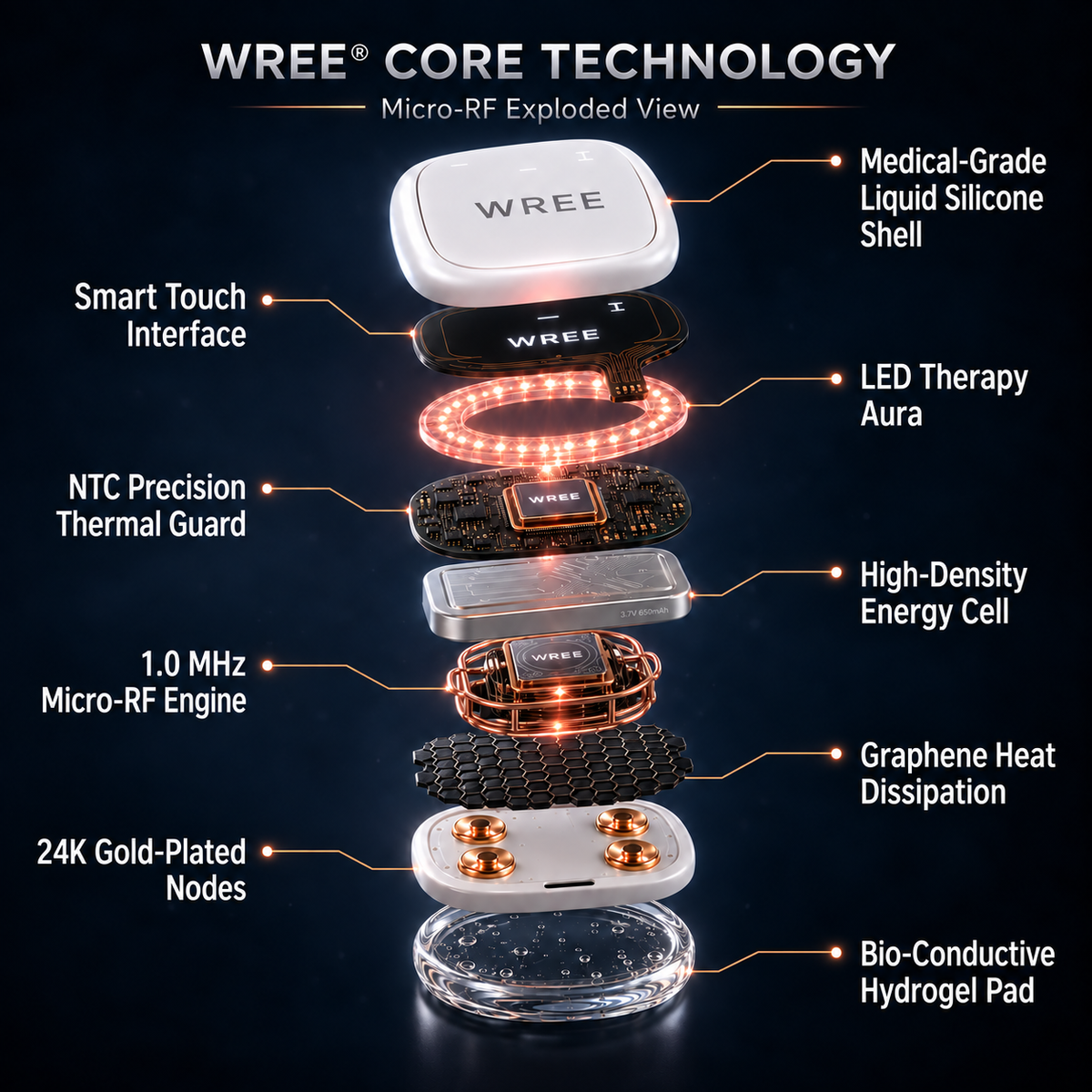 WREE® ✨Micro-RF Body Contouring & Lymphatic Drainage Device🪴